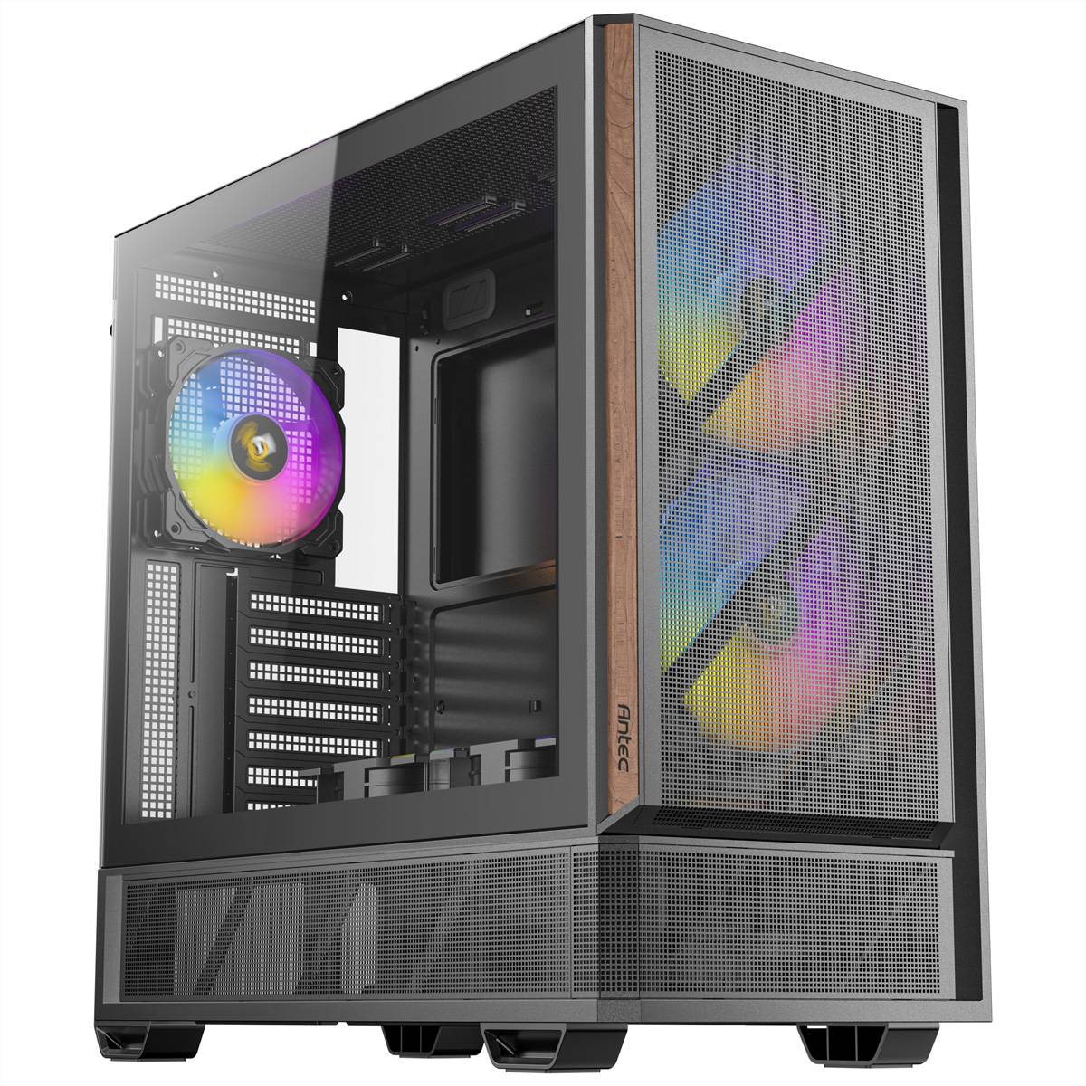 Antec ANTEC P30 ARGB, schwarz midi tower PC skrinka čierna-0