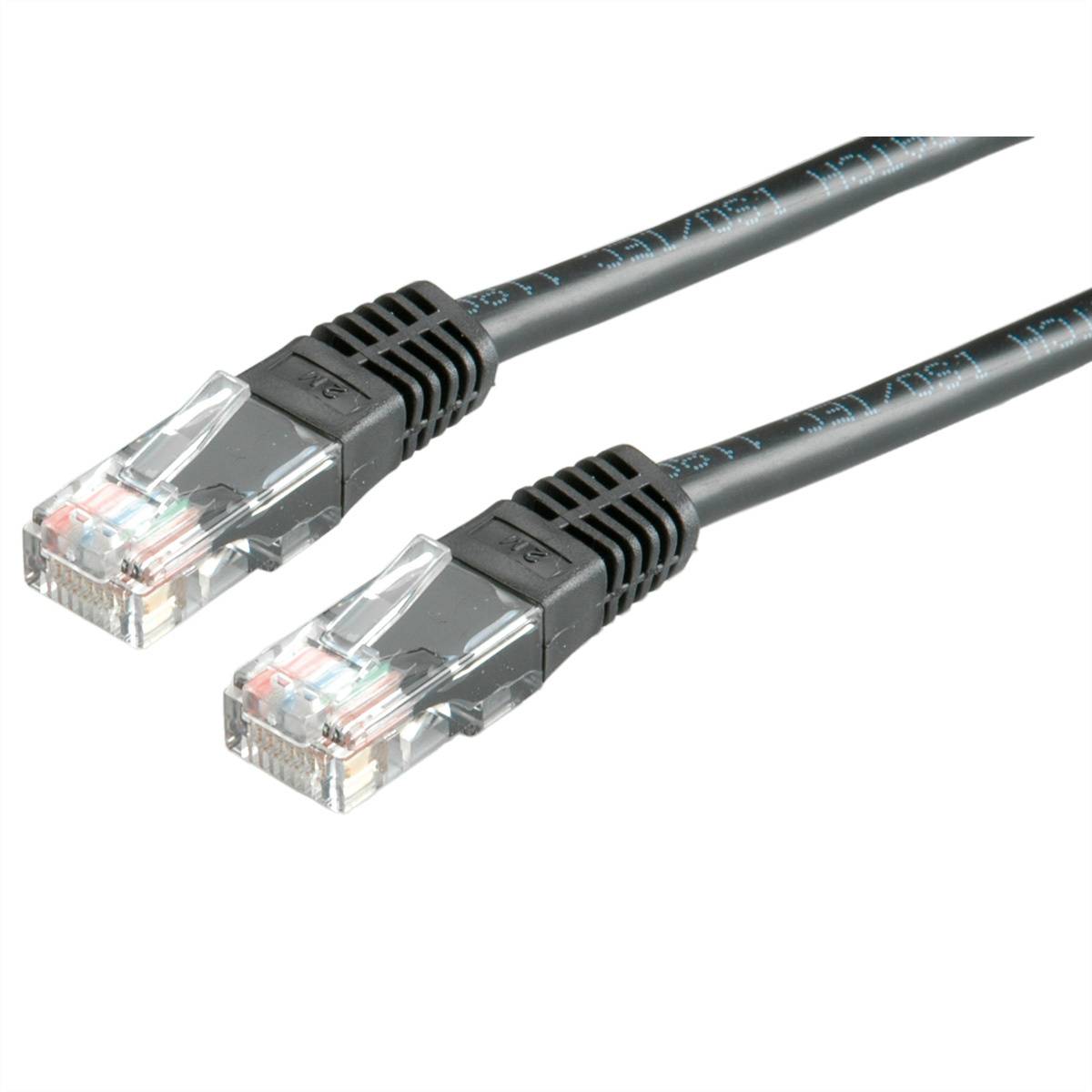 Secomp S1767 RJ45 sieťové káble, prepojovacie káble kábel U/UTP 7 m čierna netienený 1 ks-0