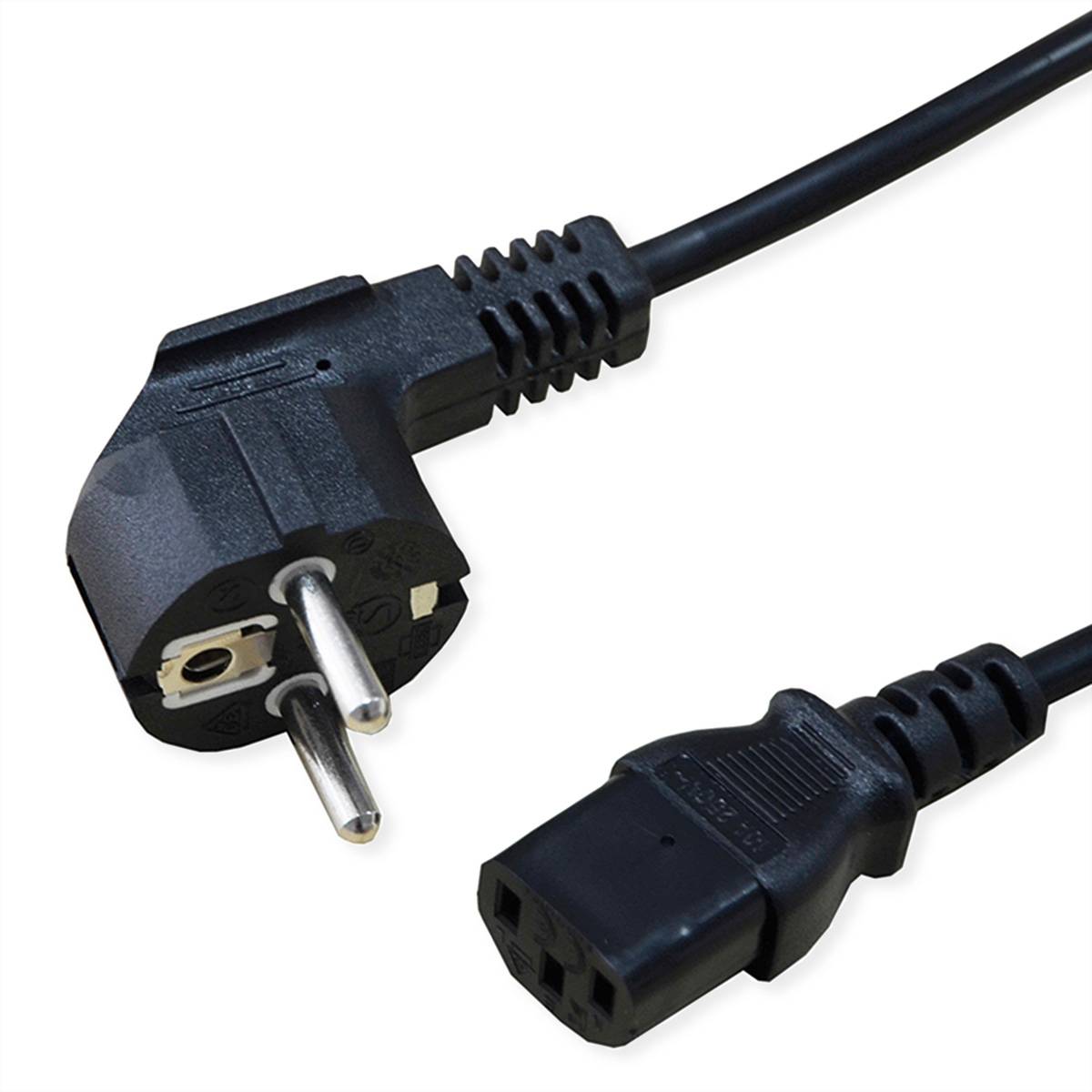 Secomp S2309 Netkabel Zwart 1.80 m
