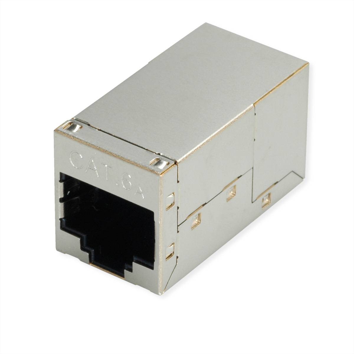Roline RJ-45 Kupplung geschirmt, Cat.6A  21.17.3116 draadverbinder RJ-45 zilver 21.17.3116 Zilver 1 stuk(s)