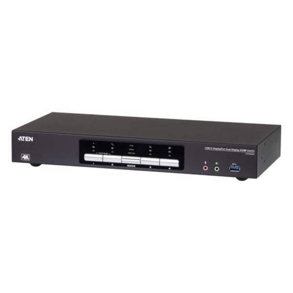 ATEN ATEN CS1944DPA 4-Port USB 3.0 8K DP KVM,  prepínač KVM  DisplayPort  7680 x 4320 Pixel