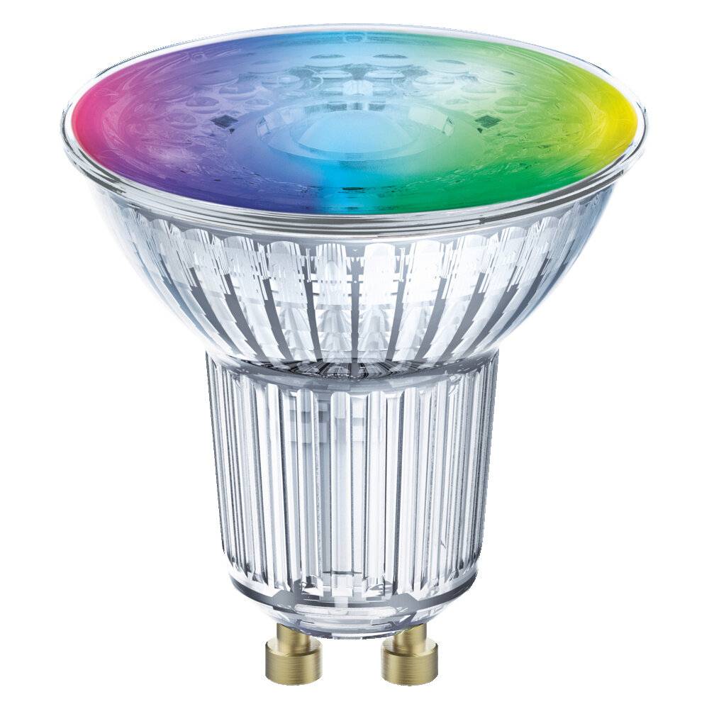 LEDVANCE SMART + SMART+ WiFi SPOT GU10 Multicolour 50 45° 5 W/2700K GU10, GU10, RGBW, třída G (A - G), 4058075485693-3