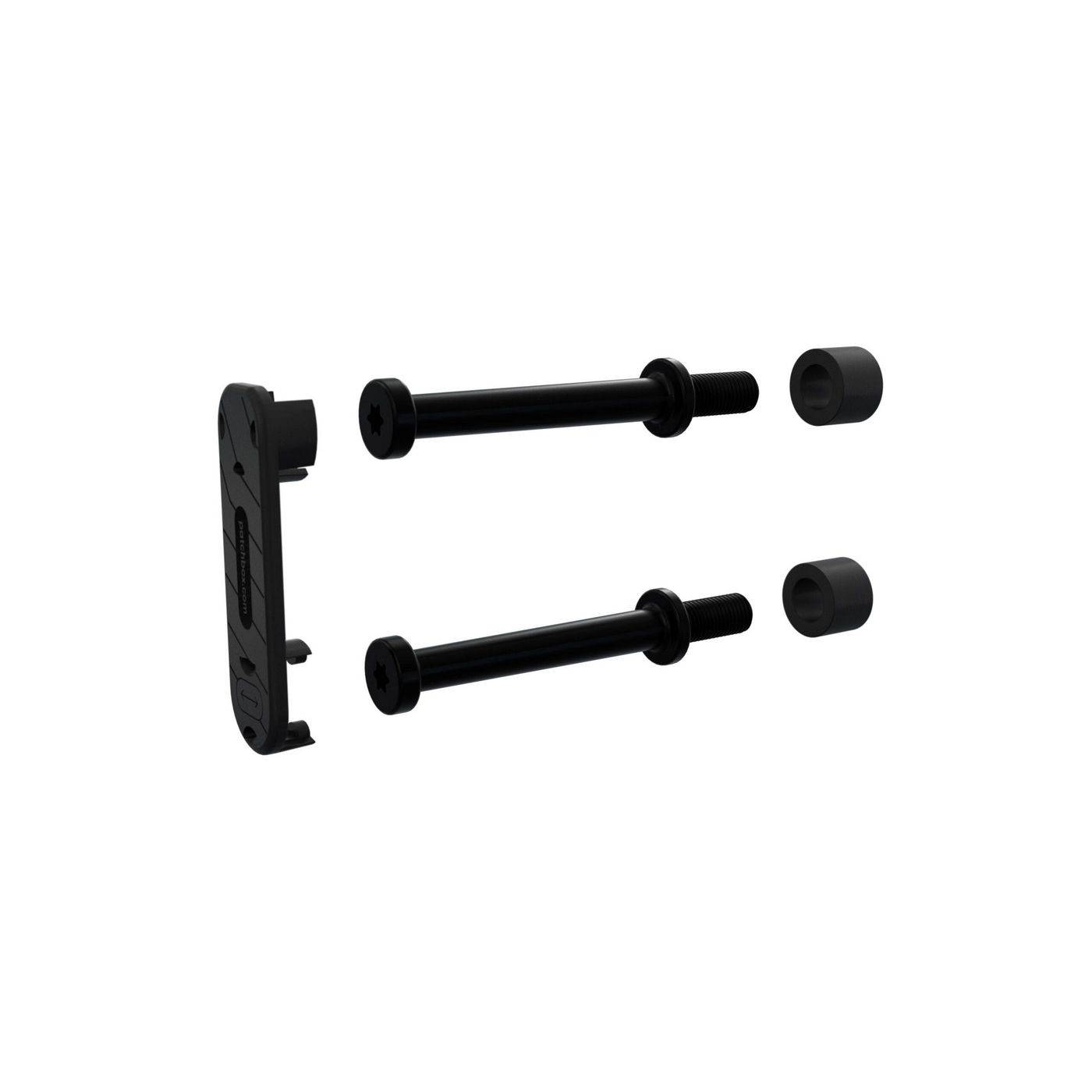 Patchbox  Kabel - Organizer (Packung mit 24 Patch Catch Zwart, Rood