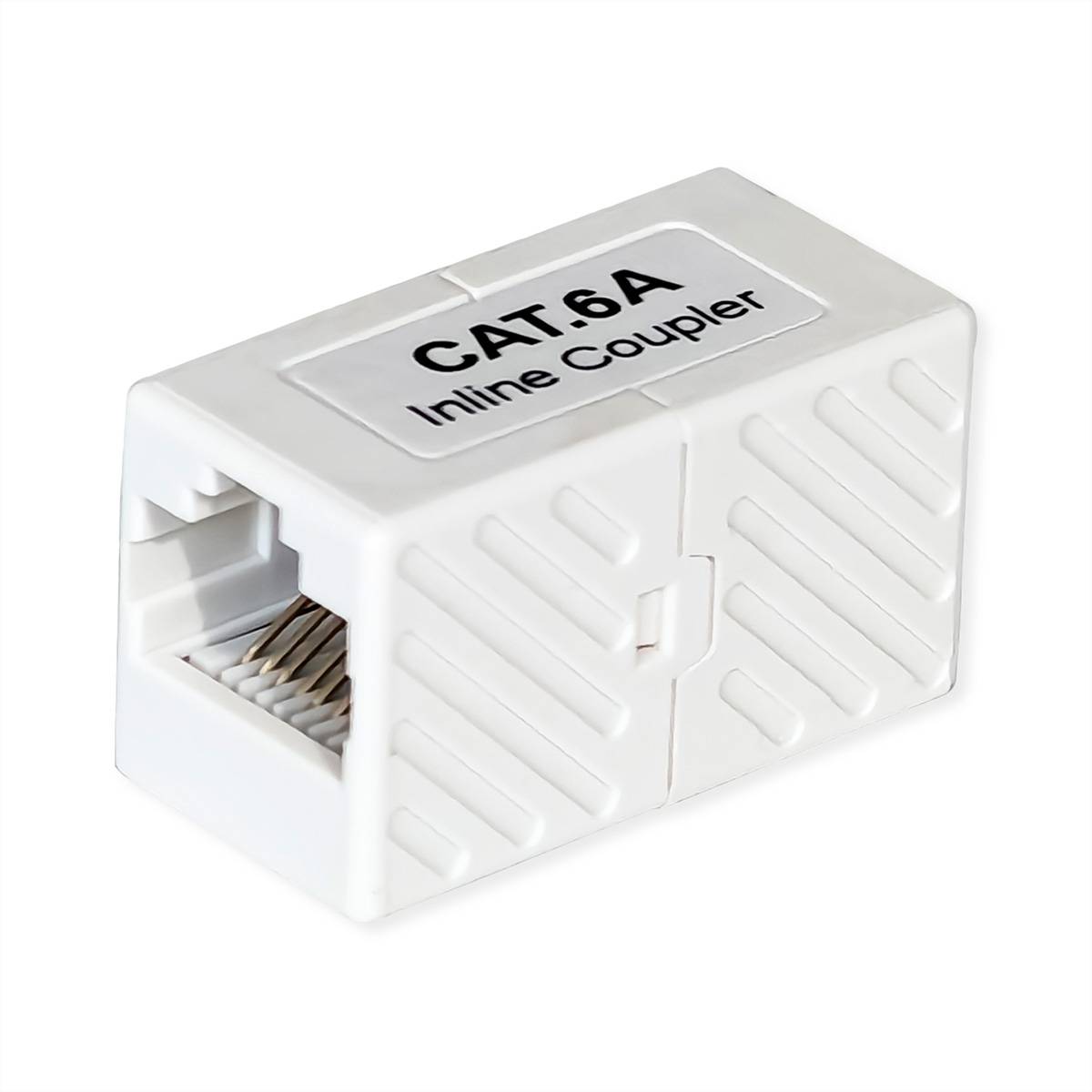 Value RJ-45 Kupplung ungeschirmt, Cat.6A Uitvoeringskoppeling met bijzonder kleine afmetingen voor de verbinding, koppeling of verlenging van RJ-45