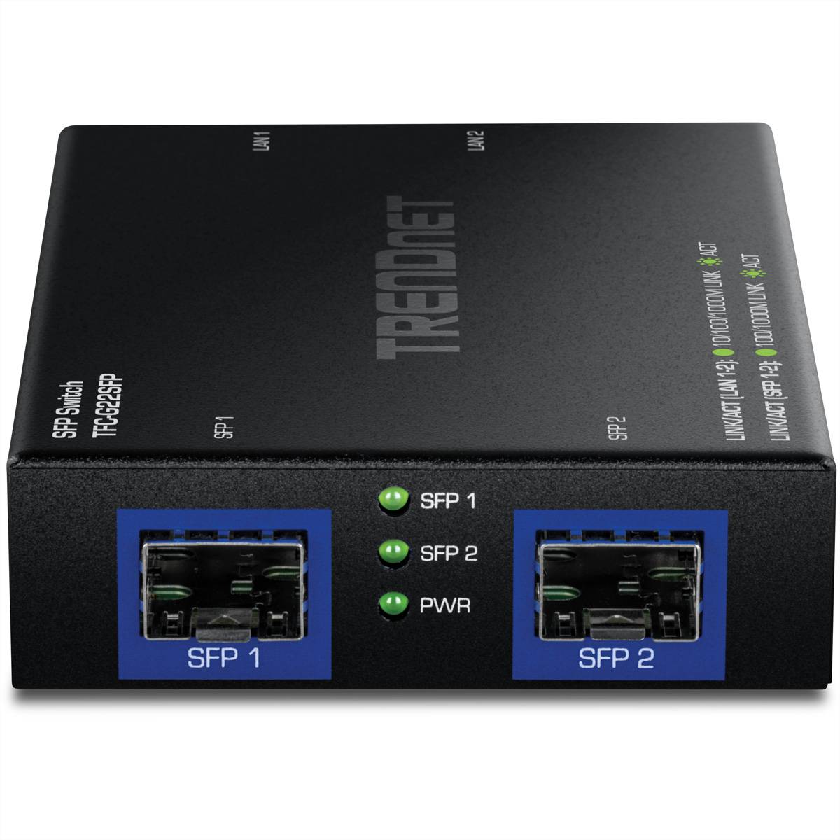 TrendNet Trendnet TFC-G22SFP, Unmanaged, Gigabit Ethernet (10/100/1000), Vollduplex sieťový switch-2