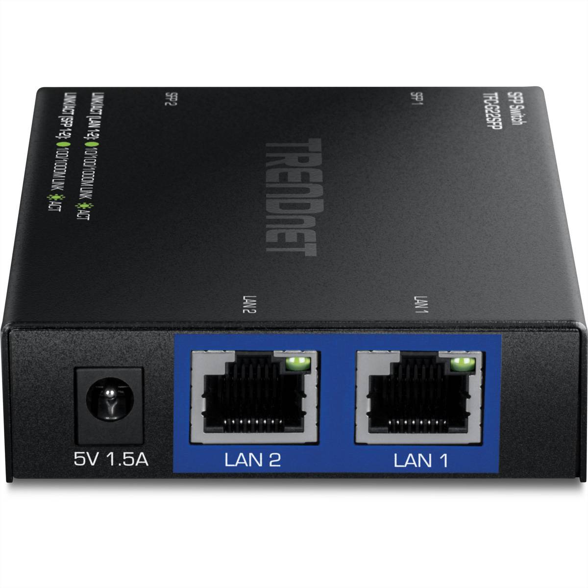 TrendNet Trendnet TFC-G22SFP, Unmanaged, Gigabit Ethernet (10/100/1000), Vollduplex sieťový switch-3