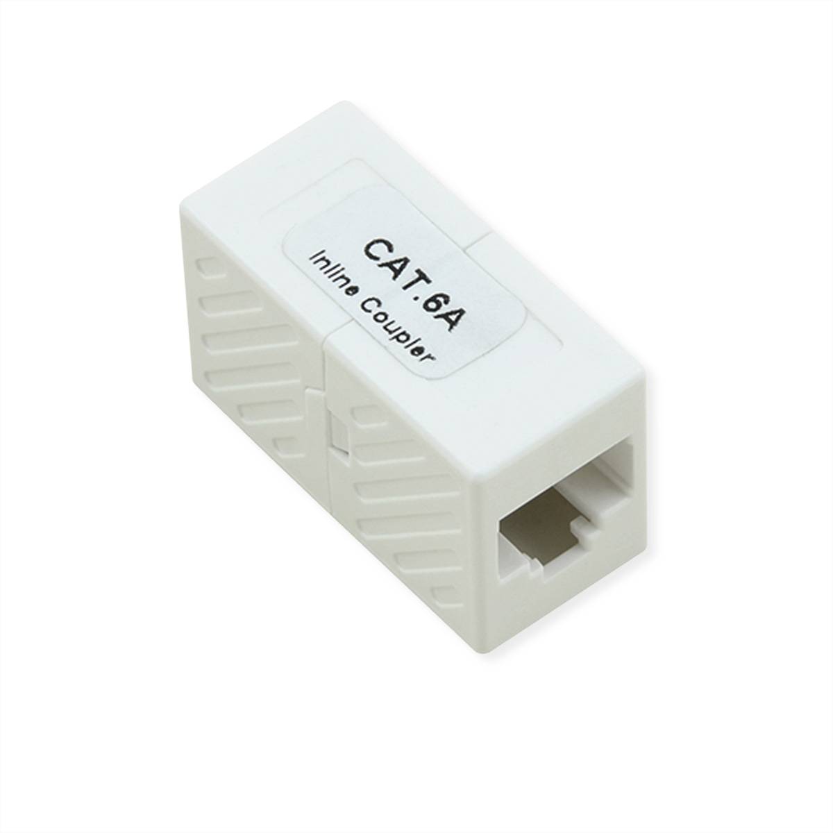 Roline RJ-45 Kupplung ungeschirmt, Cat.6 Niet-afgeschermde RJ45-doorvoerkoppeling voor verbinding, koppeling of verlenging van RJ-45 netwerkkabels...