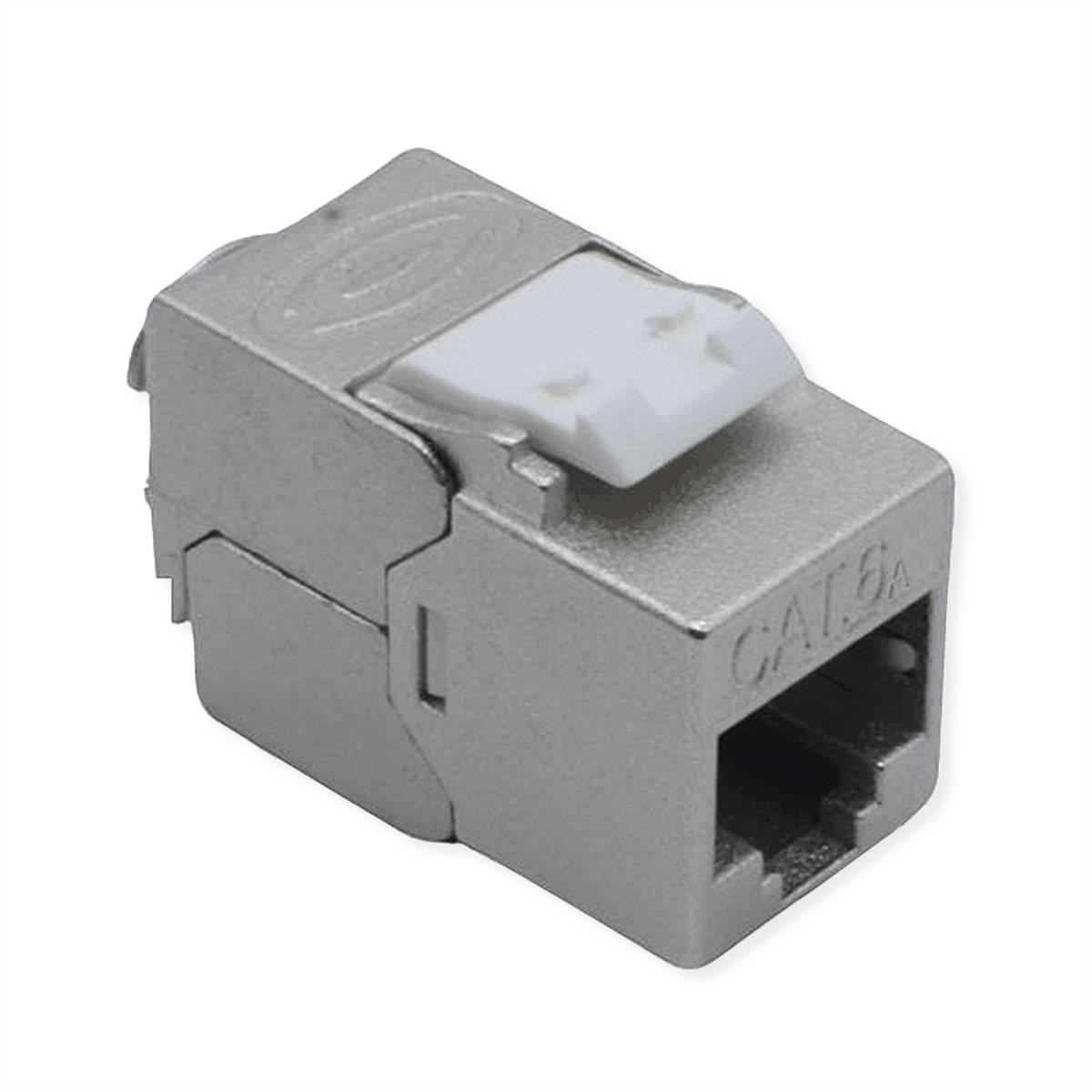 Roline Cat.6A (Class EA) Keystone, RJ-45 De oplossing voor cat 6A-bekabeling voor gegevenssnelheden tot 10 Gbit/s - bevestigd door de GHMT!...