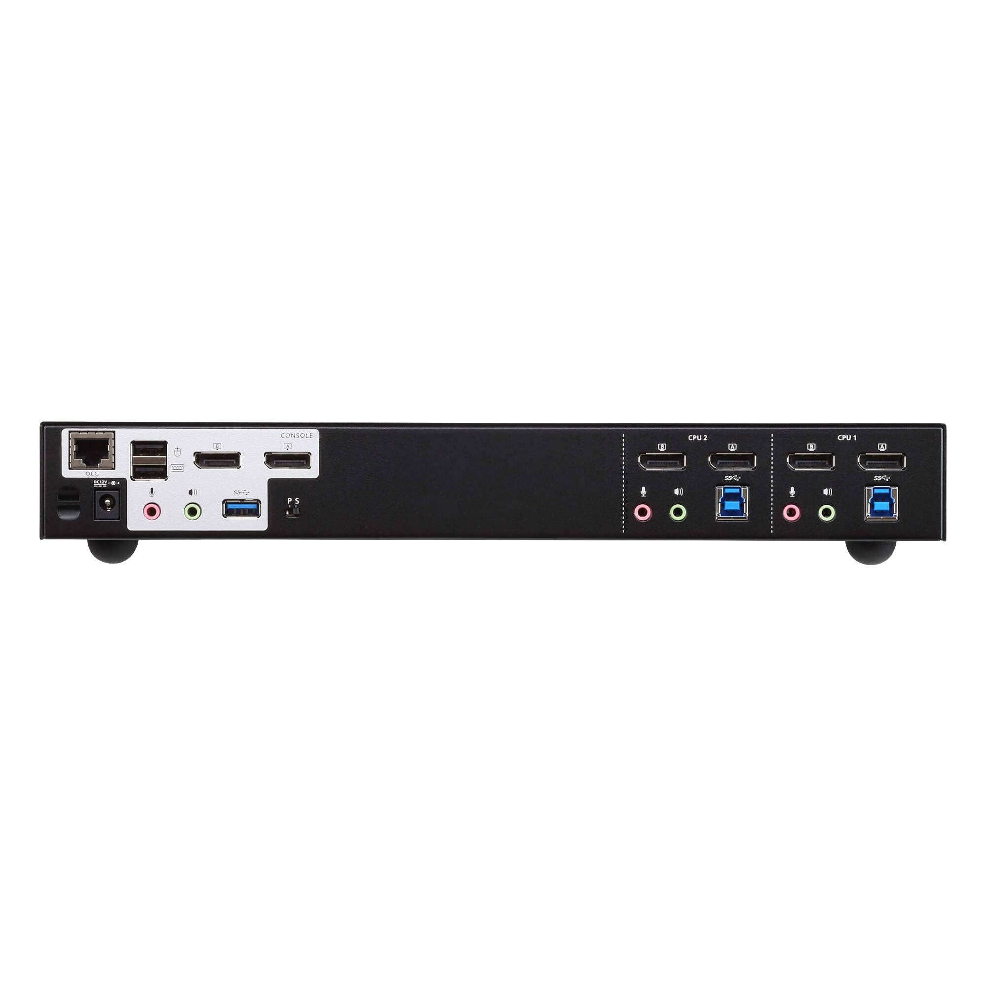 ATEN ATEN CS1942DPA 2-Port USB 3.0 8K DP KVM, prepínač KVM DisplayPort 7680 x 4320 Pixel-2