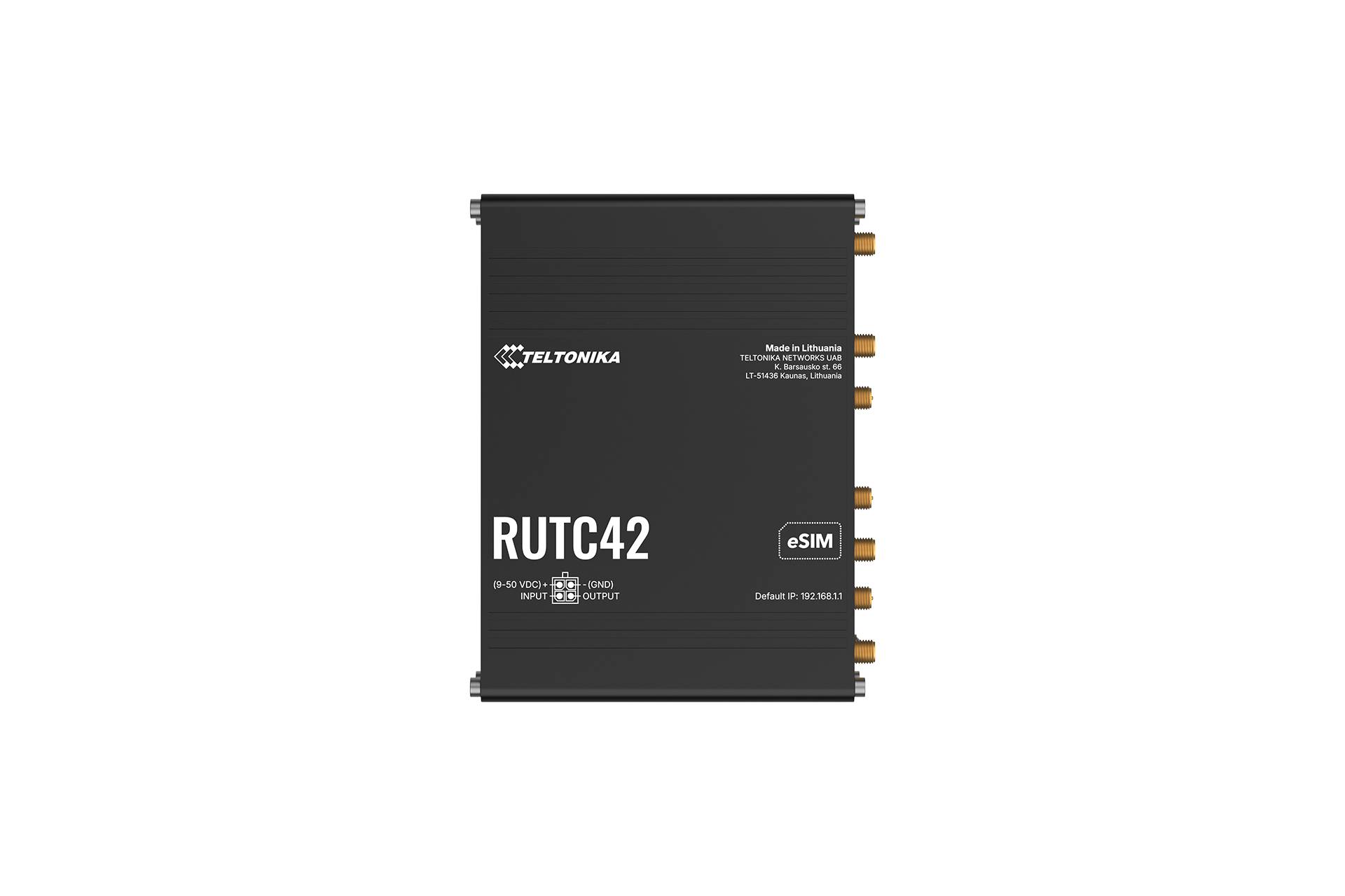 Teltonika RUTC42 Dual-eSIM LTE Router Router