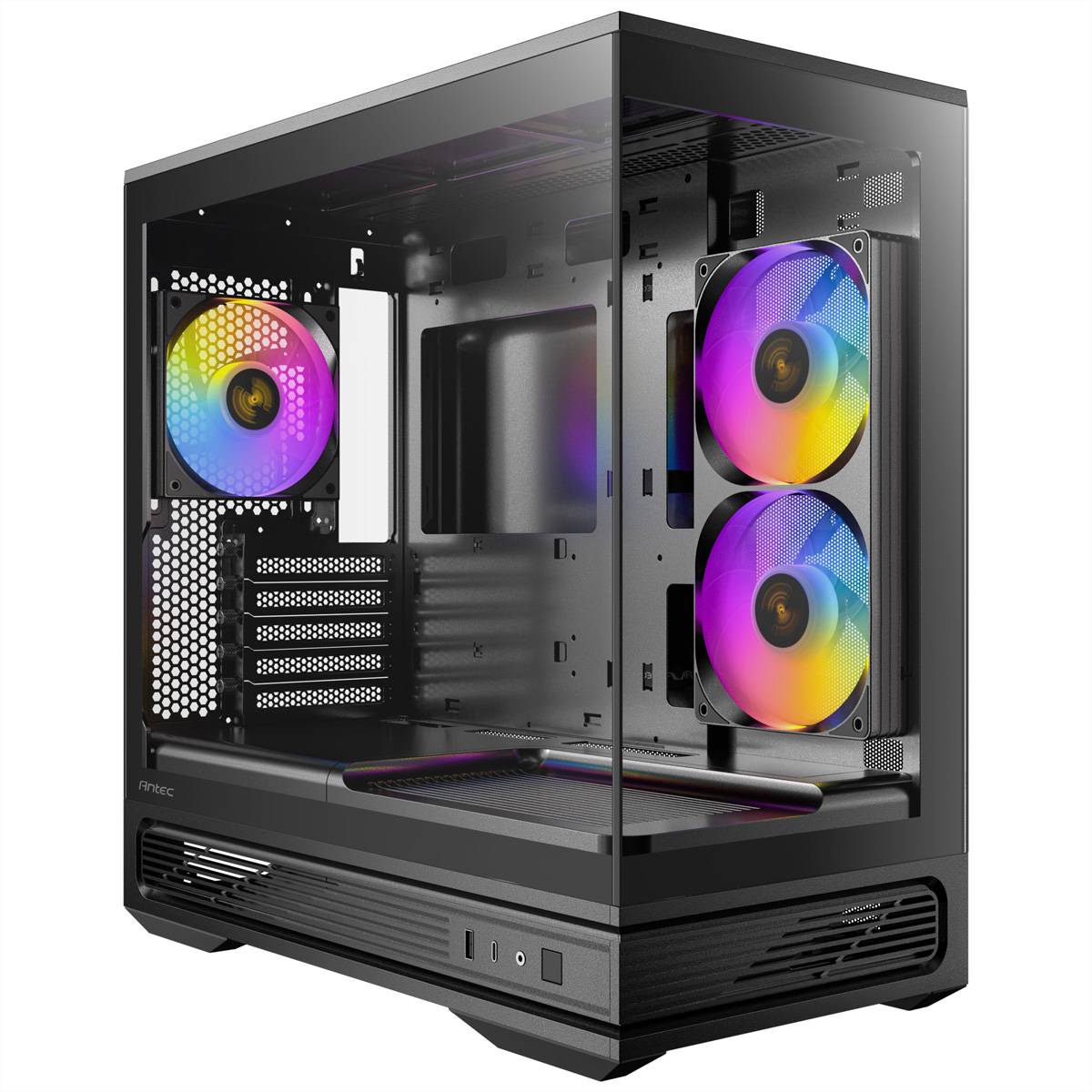 Antec Constellation C2M ARGB Black Micro Midi-tower PC-behuizing Zwart