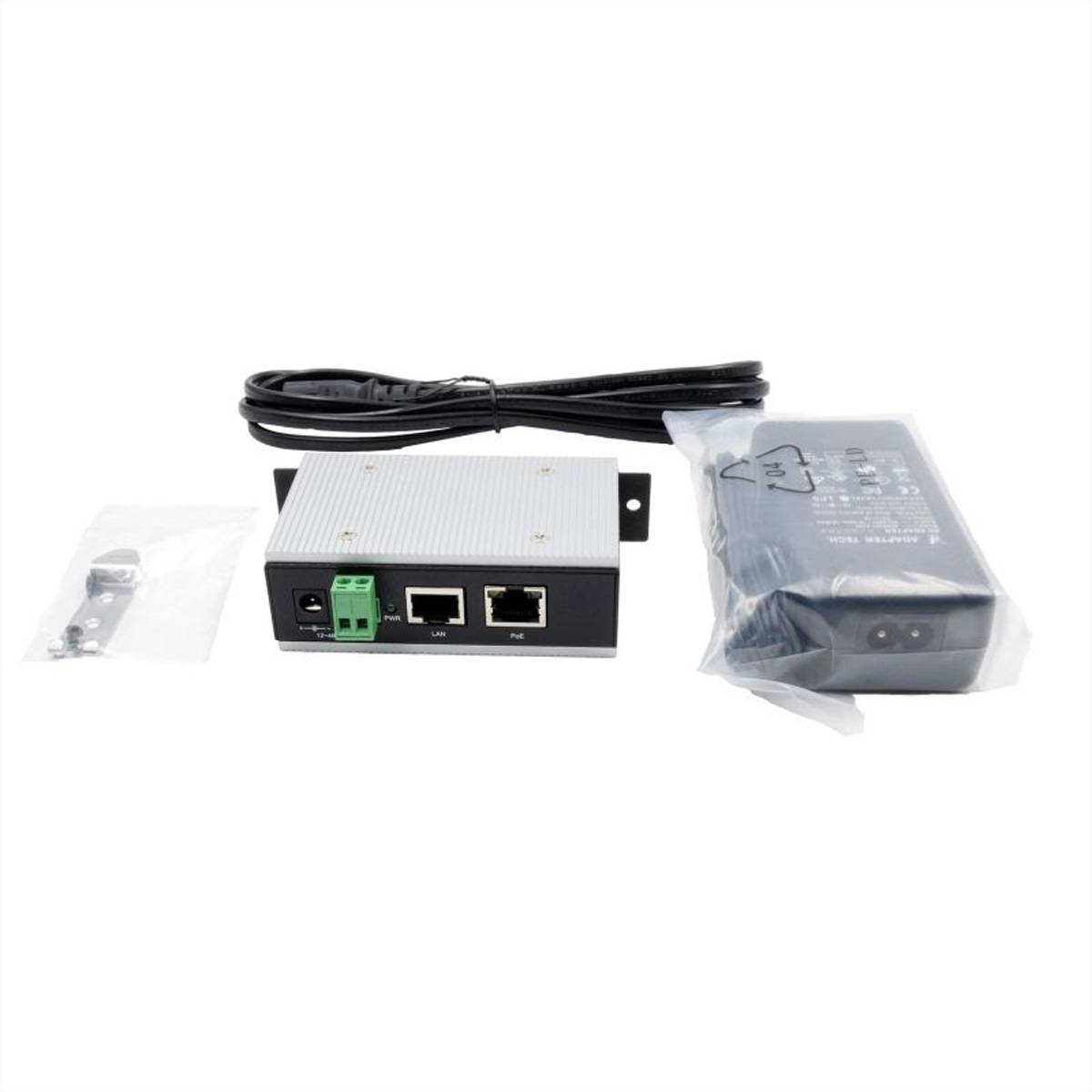 Exsys EXSYS EX-6007PoE-WT PoE Gigabit Injektor PoE injektor-2