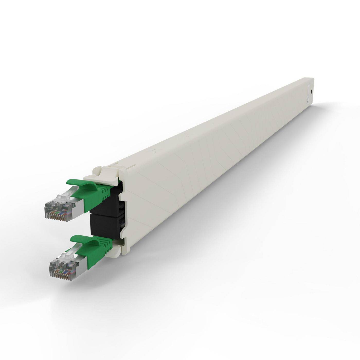 Patchbox PATCHBOX - Cassette 30RU STP Green - Kabel - Netzwerk Kazeta na správu sieťových káblov CAT 6A-4