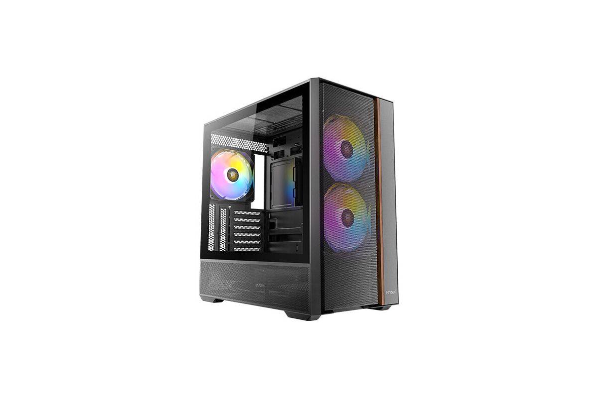 Antec ANTEC FLUX Rear ATX/Micro-ATX/ITX Midi T midi tower PC skrinka čierna-0