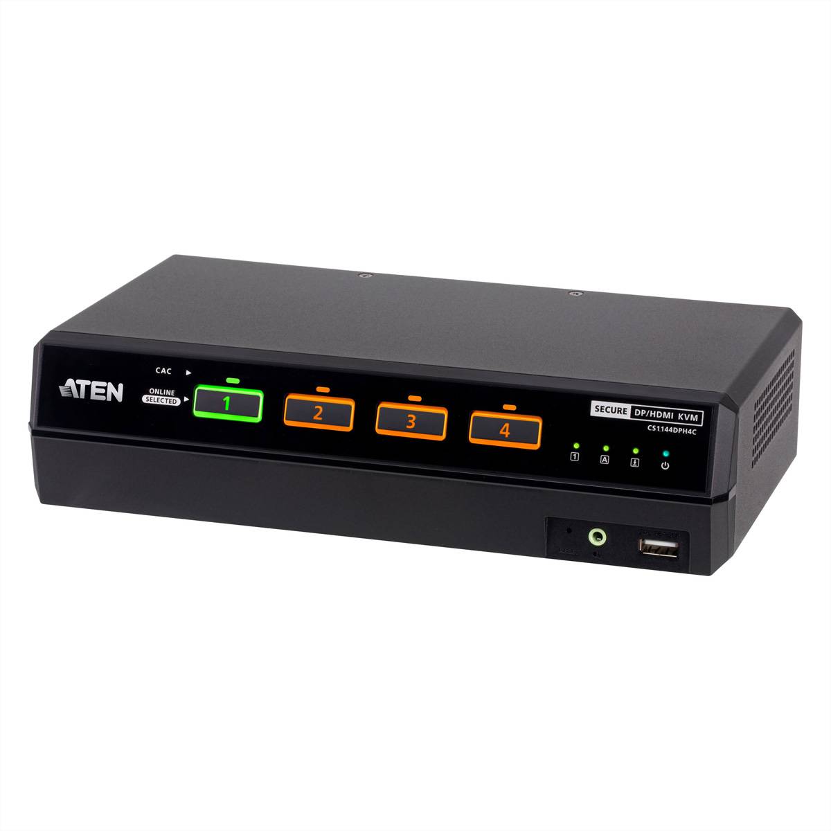 ATEN ATEN CS1144DPH4C 4-Port USB 5K DP/HDMI, prepínač KVM-0