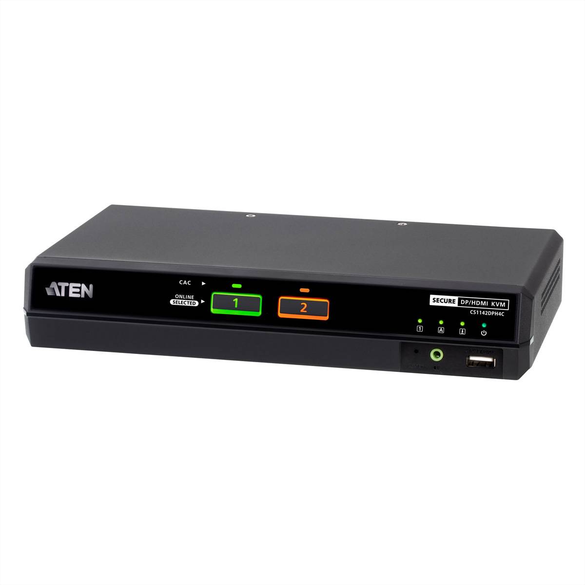 ATEN ATEN CS1142DPH4C 2-Port USB 5K DP/HDMI, prepínač KVM-0