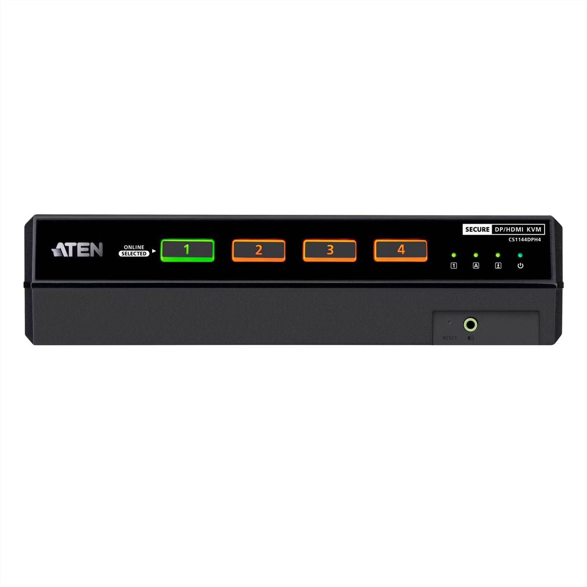 ATEN ATEN CS1144DPH4 4-Port USB 5K DP/HDMI, D prepínač KVM-2