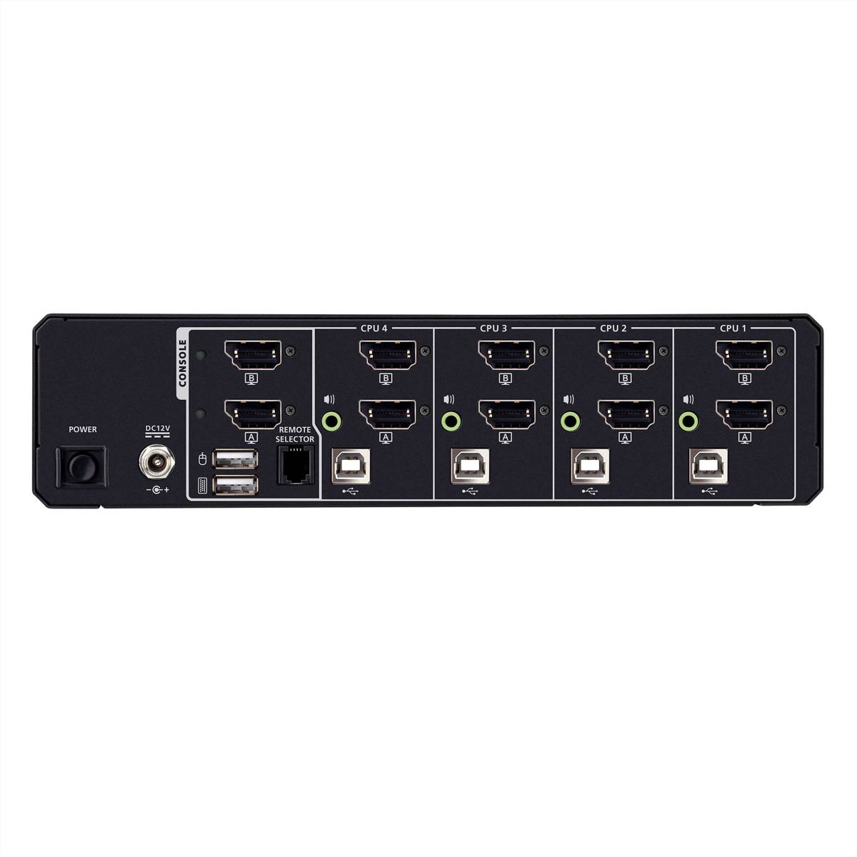 ATEN ATEN CS1144DPH4 4-Port USB 5K DP/HDMI, D prepínač KVM-3