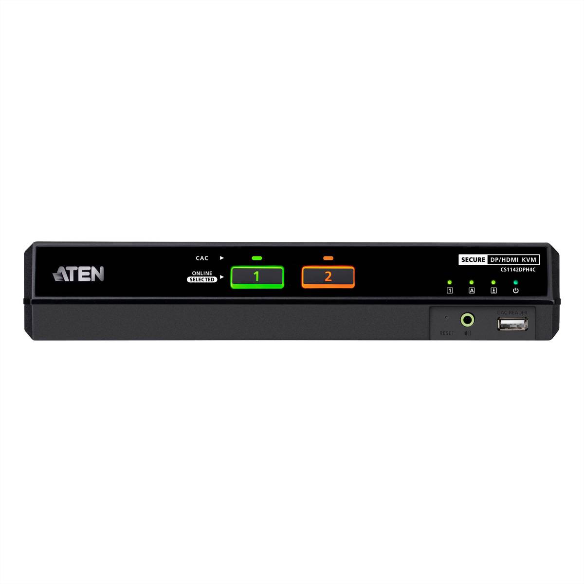 ATEN ATEN CS1142DPH4C 2-Port USB 5K DP/HDMI, prepínač KVM-2