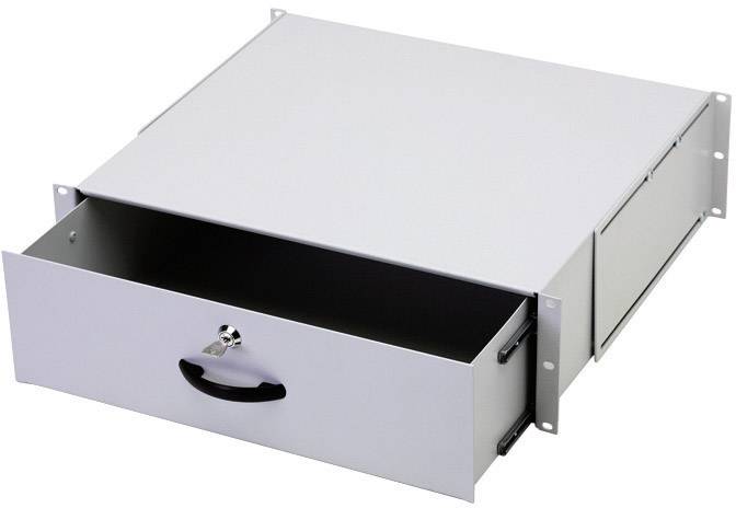 Digitus DN-19 KEY-3U 19 pollici Cassetto per armadio rack 3 U Grigio (RAL 7035)