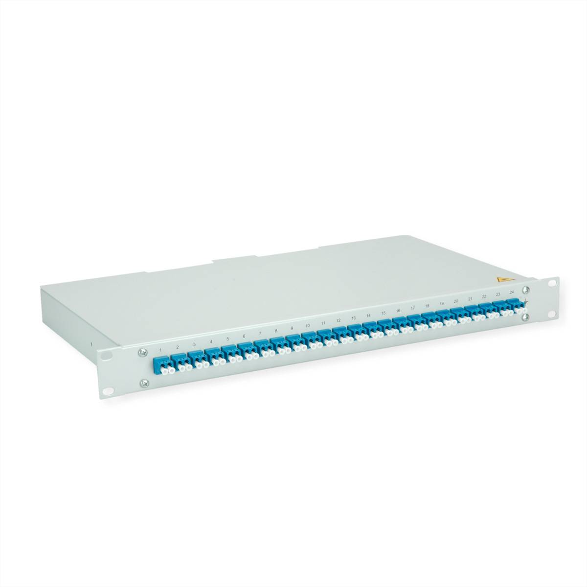 Teleg&auml;rtner BASIS eco LWL-Panel mit Kupp Glasvezel 1 HE Grijs