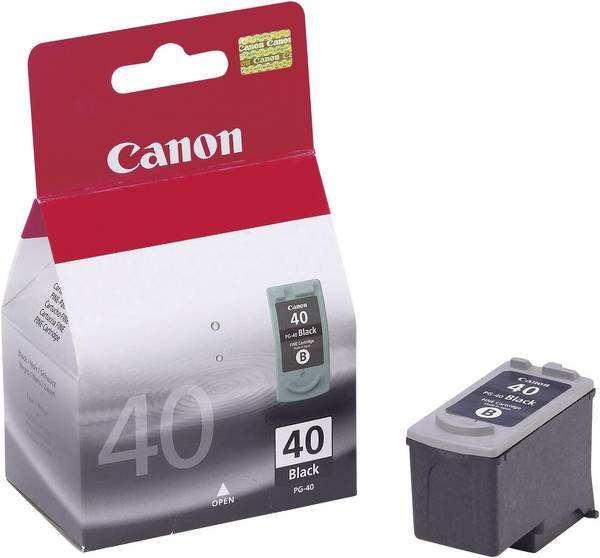 Canon PG-40 atramenty originál náhradný Canon PG-40 čierna