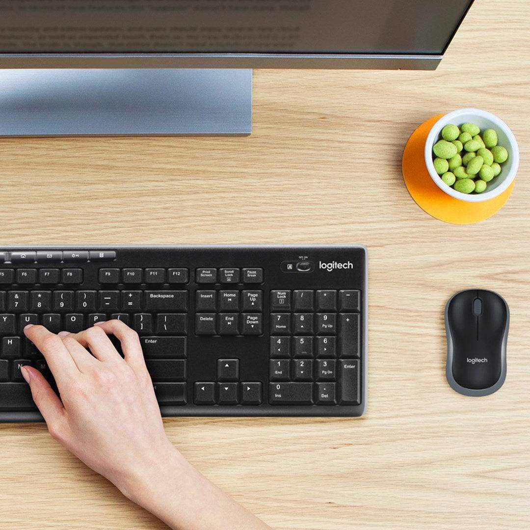 Logitech bezdrôtový klávesnica US anglická, QWERTY viacfarebná odolné voči striekajúcej vode-2