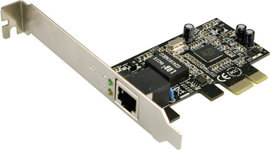 LogiLink PC0029A Scheda di rete 1 GBit/s PCI Express, LAN (10/100/1000 Mbit / s)