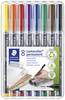 STAEDTLER Lumocolor permanentni marker /318 WP8 F vsebina 8