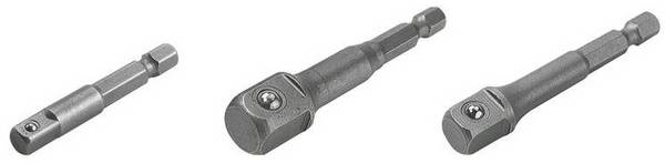 Wolfcraft  1579000 adapter za nasadni ključ  1/4 palec Pogon (izvijač) 1/4" (6.3 mm) 50 mm 1 kos