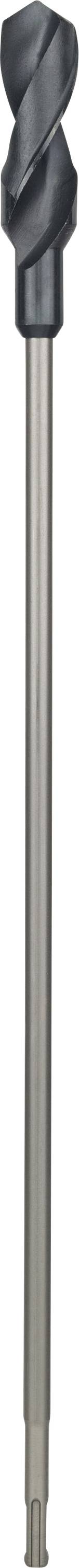 'Dolgi svedri s črno spiralno glavo in srebrnim gredljem, namenjeni natančnemu vrtanju v kovino ali les.'