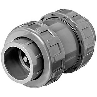 FIAP okrogli povratno-udarni ventil 25 mm antraciten 2459