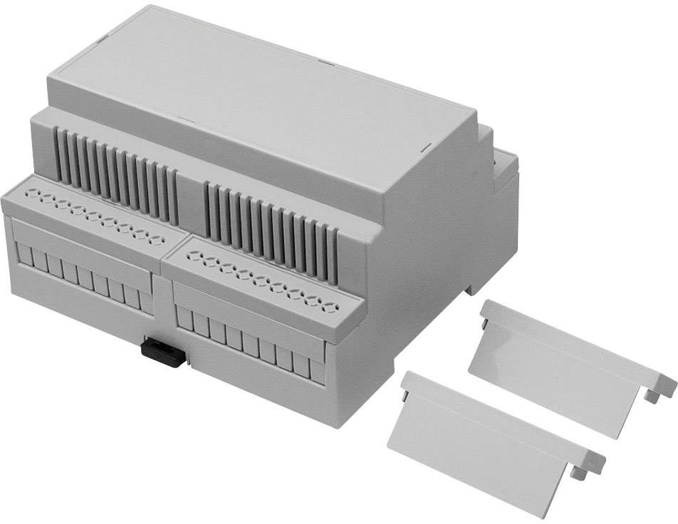 Axxatronic CNMB-6V-KIT-CON-Ohišje za DIN-letev, 90x106x58mm