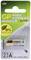 Embalaža GP High Voltage Battery z 12V 23A alkalno baterijo. Etiketa: '0% živega srebra' in 'Brez dodanega svinca'. Uporablja se za elektronske naprave.