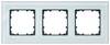 Siemens programsko stikalo 3-kratni okvir Delta steklo (satinirano) 5TG1203 1 kos