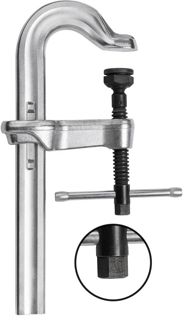 Bessey STBVC35 nizko vpeta vijačna spona Vpenjalna širina (maks.):350 mm  Mere razkladanja:100 mm