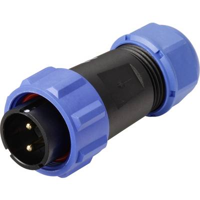 Weipu SP2110 / P 2 I okrogli priključek ravni moški konektor Skupno število polov: 2 Serija (okrogli konektor): SP21 1 k-0