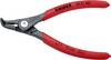 Knipex 49 21 A01 klešče za vstavljanje varnostnih obročev Primerno za (klešče za obročke) zunanji obroči 3-10 mm Oblika konice (podrobnosti) ukrivljena pod 90° kotom