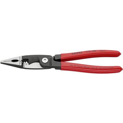 Rdeča klešče Knipex, model 13 81 200, z izoliranimi ročaji, primerne za rezanje bakrene žice do 15 mm. Niso primerne za jeklo.