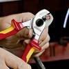 Knipex 95 26 165 škarje za kable Primerno za (snemanje izolacije) alu, bakren in več žilni kabel 15 mm 50 mm² 0