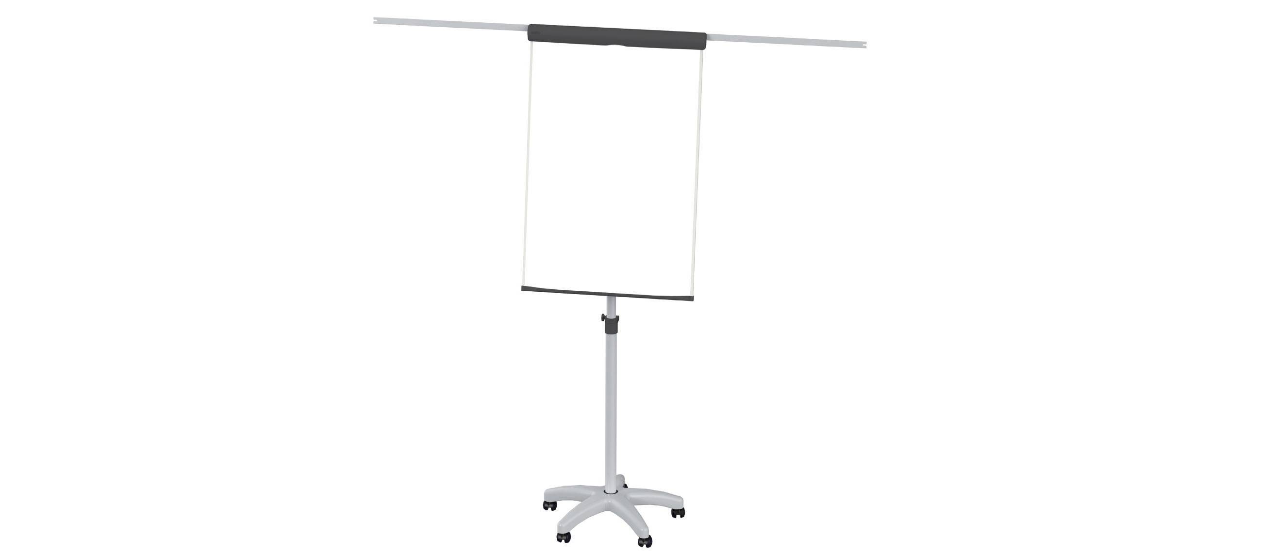 Maul mobilna flipchart tabla MAULstandard (Š x V) 66 cm x 97 cm siva vklj. pladenj, vklj. nosilec bloka, vklj. držalo papirja, pralna, označevalna, nastavljiva po višini, magnetna 6372682