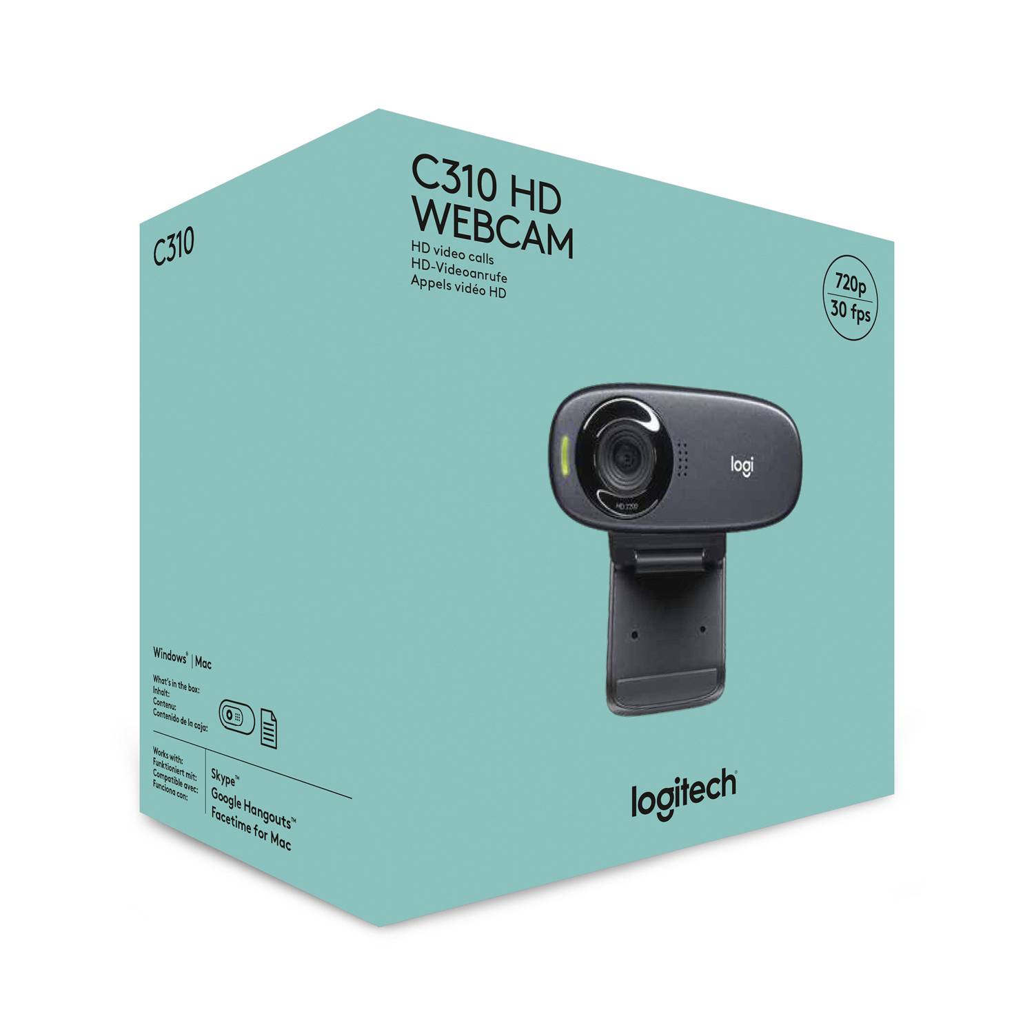 Logitech C310 720p HD spletna kamera 960-000637-6