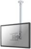 Neomounts FPMA-C100SILVER stropni nosilec za monitor 1 Zaslon(-i) 25,4 cm (10") - 76,2 cm (30") srebrna nastavljiv po višini, možnost nagiba, možnost obračanja, vrtljivi