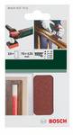 Set brusnih listov, 10 kosov, za AUZ 70 G, Š: 70 x D: 125 mm, velikost zrn 80 - 240