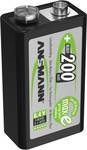 Ansmann maxE 6LR61 9 V akumulator NiMH 200 mAh 8.4 V 1 kos