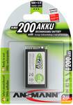 Ansmann maxE 6LR61 9 V akumulator NiMH 200 mAh 8.4 V 1 kos