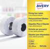 Avery-Zweckform Etikete (rola), za tiskanje cen 26 mm x 12 mm bela 15000 kos permanentne PLP1226