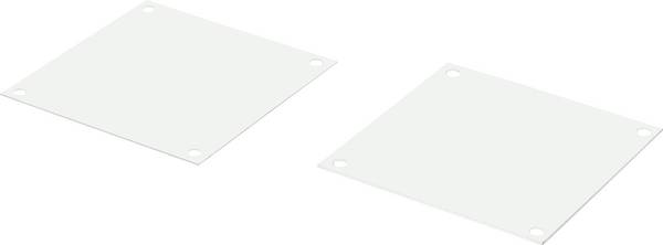 Rittal 7507760 19 palec  slepi pokrov za omrežne omare      sivo-bela (RAL 7035)