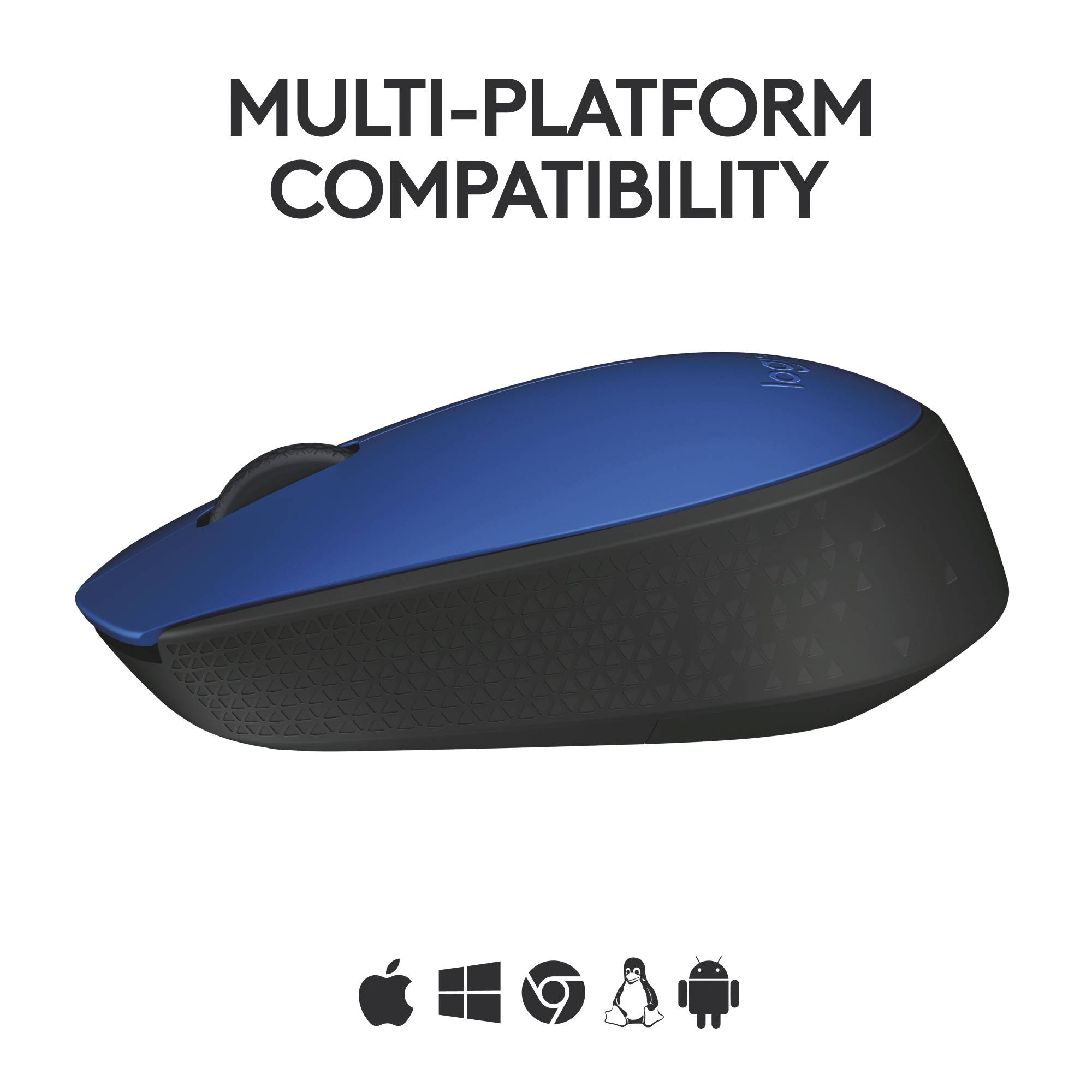 Logitech M171 miška brezžično, brezžično optični modra, črna 3 Tipke 1000 dpi-3
