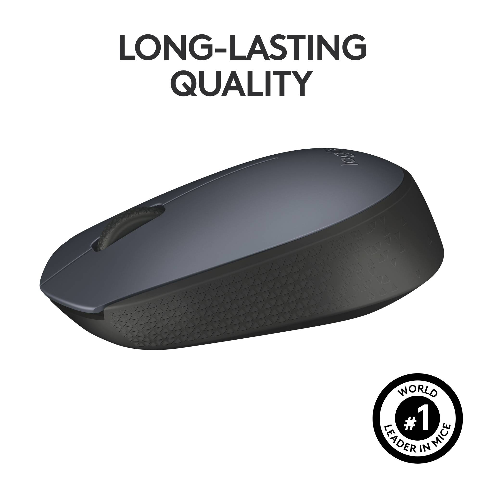 Logitech M170 miška brezžično optični siva, črna 3 Tipke 1000 dpi-4